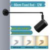 Adjustable Wall-Mounted LED Spotlight with Telescopic Arm for Exhibitions and Paintings
