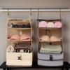 Portable Hanging Travel Shelves Bags Foldable Storage Bag Multi-functional Wardrobe Hanging Clothes Bag Suitcase Organizer