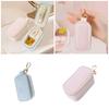 Stilvoller Schmuckhalter mit Schlüsselanhänger Miniatur-Schmuck-Reisebeutel mit Schlüsselanhänger Zubehör für Ringe und Ohrringe