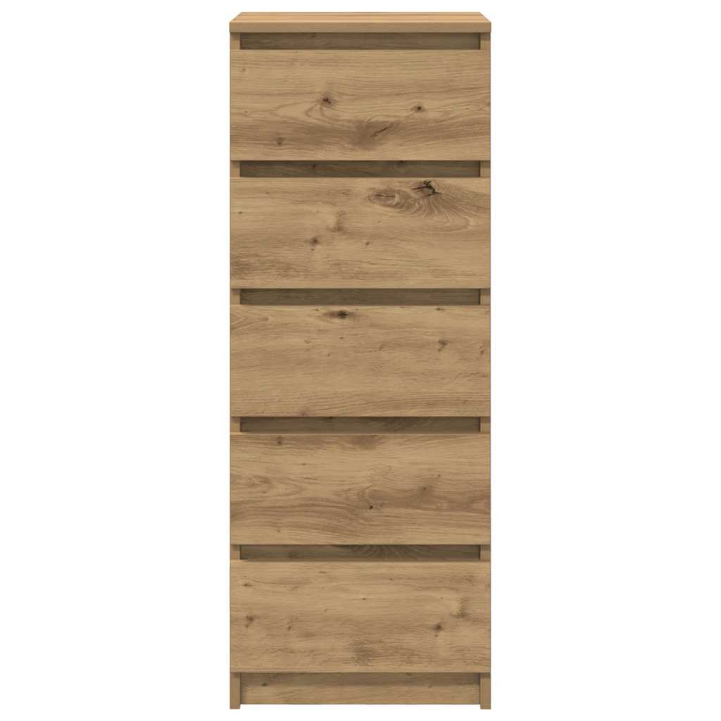 Sideboard with Drawers Artisan Oak 37.5 x 35 x 99 cm