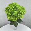 Hot Sale 5 Heads Artificial Hydrangea Bouquet Silk Hydrangea Burgundy Artificial Flowers Bouquet for Wedding Event Decoration