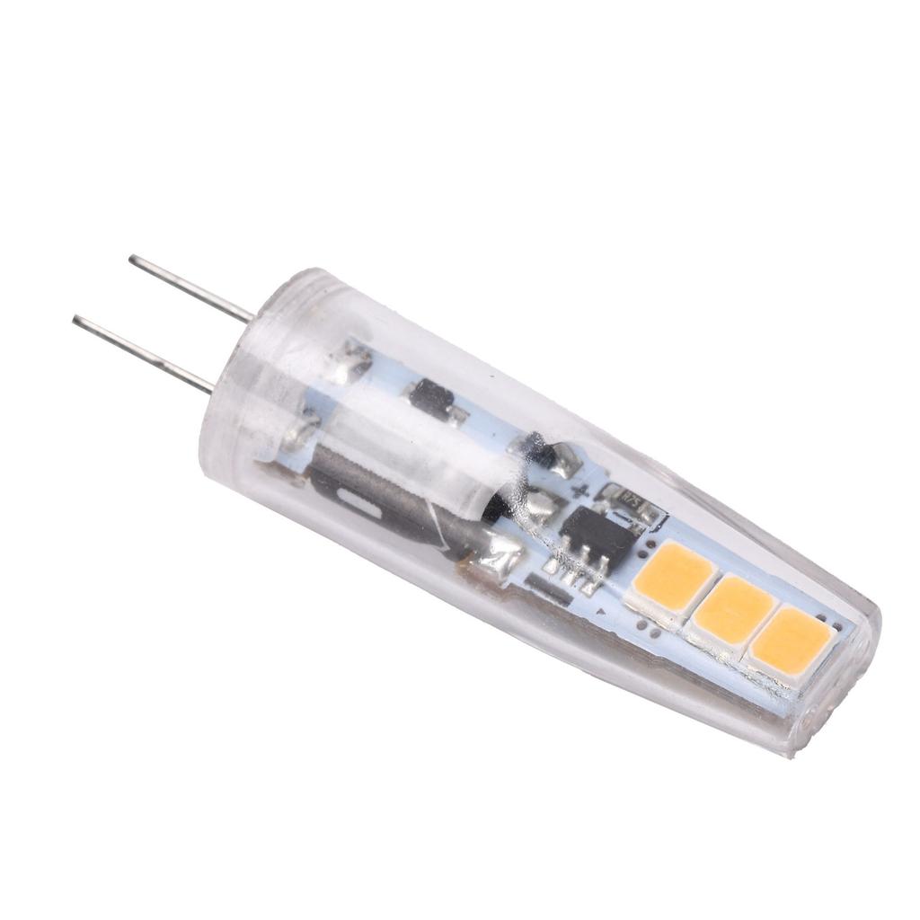 2W 200LM 2835 G4 Bulb AC DC 12V Mini PC Lamp Bulb for Home Chandelier Ceiling LampsWarm White 2700K‑3200K