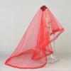 Doll Wedding Veil Headwear Round Long Lace Veil Fashion Doll Veil Headdress  For Girl Gift