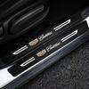Carbon Fiber Car Threshold Tape Scratch Protection Sticker For Cadillac Escalade CTS DTS STS XTS ATS BLS SLS Deville CT6 XT5 XT6