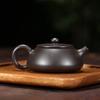 120ml Boutique Yixing Purple Clay Teapot Raw Ore Black Mud Stone Scoop Tea Pot Home Ball Hole Filter Kettle Zisha Tea Set