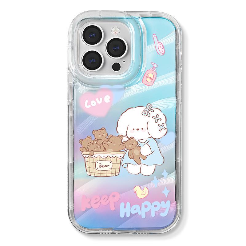 Zhitai iPhone Case for 16 Pro, 14, 13 Pro Max, 15 - Includes Phantom Design and 13-style Bracelet.