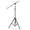 Suporte de Microfone Pyle Braço Giratório Tripé, Altura Ajustável 130-200cm, Braço Extensível de 75cm, Design Estável, Portátil, Dobrável, com Suporte para Microfone,
