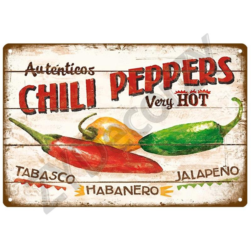 Pizza Retro Tin Sign Poster Vintage Wall Posters Metal Sign Decorative Wall Plate Kitchen Plaque Metal Vintage Decor Accessories