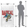 Superman Radical Biker Soft Touch Blanket