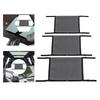 Car Roof Storage Organizer Mesh Overhead Net Bag with Double Zipper for Sedans Truck Travel Essentials