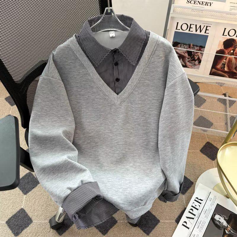 Модный Мужской Стильный Двухкомпонентный Образ Худи в Стиле Харадзюку 3XL