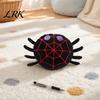 Праздничные игрушки для кошек Хэллоуин Тыква Кошачья мята Игрушка для кошек, Плюшевая Летучая мышь Призрак Паук Кикер с интерактивным колокольчиком, Прочная для жевания Игры Котята, Стресс