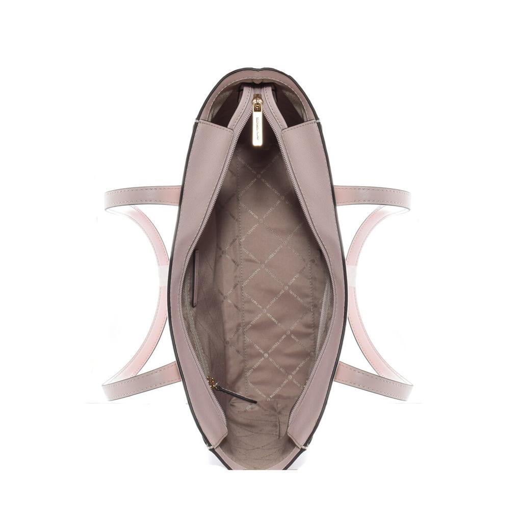 Shoulder Bag Michael Kors Leida Pink 33 X 30 X 12 CM