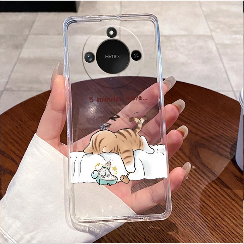 For Honor X9C Smart 5G Casing Clear Luxury Cute Love Rabbit Funny Cool TPU Soft Silicone Phone Case HonorX9C Smart 5G Back Cover