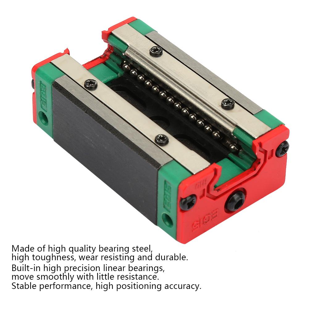 1pcs EGH15CA Linear Guide Rail Sliding Block Carriage CNC Accessories