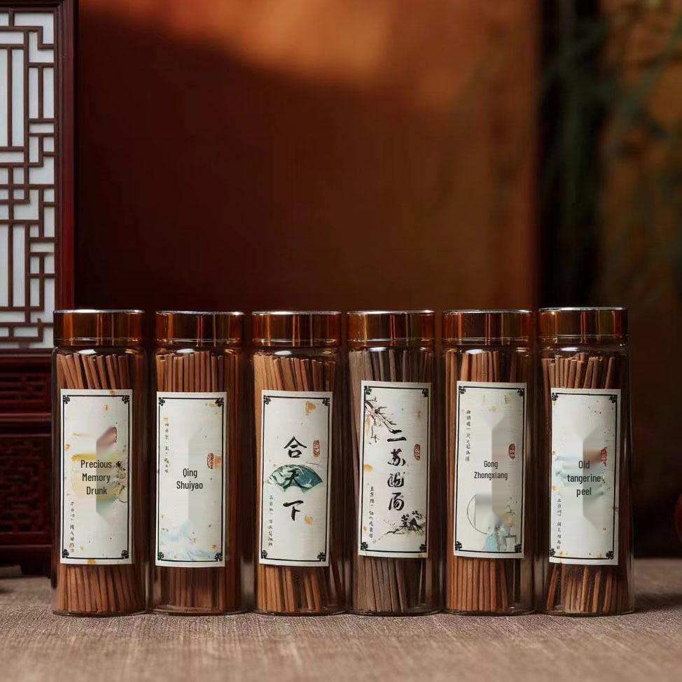 Sandalwood Agarwood Incense Sticks for Bedroom - Natural Indoor Buddhist Aroma