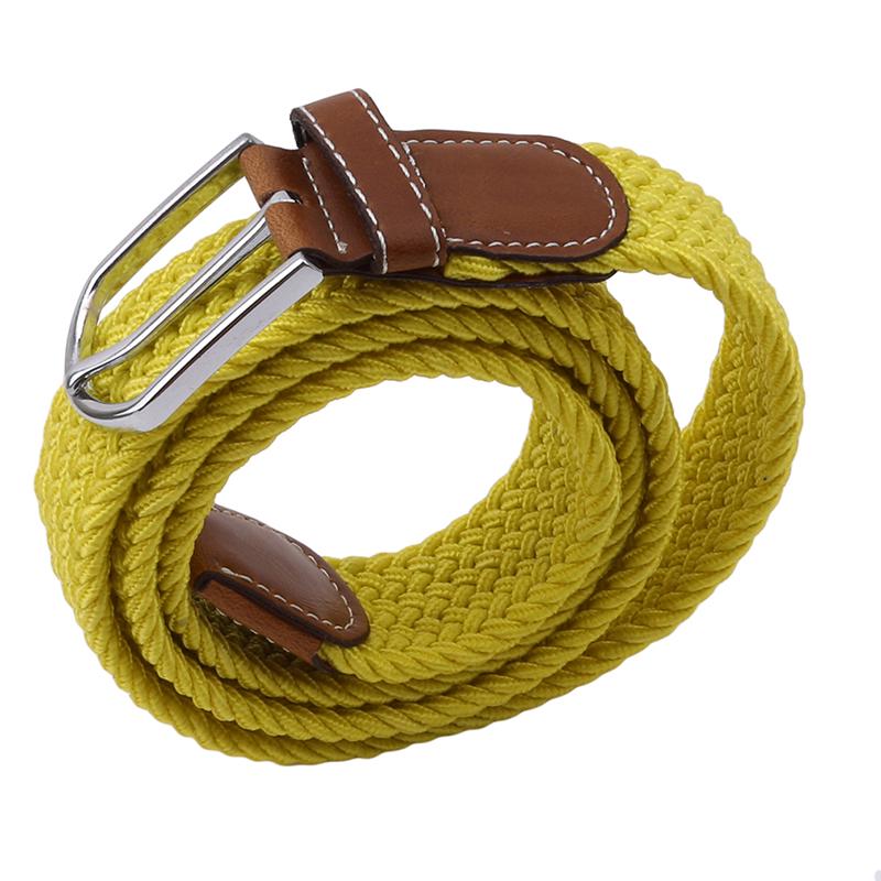 

Эластичная булавка Пряжка Женщина Пояс Твердый ремешок Мужчина Холст Вязание Пояс Пояс