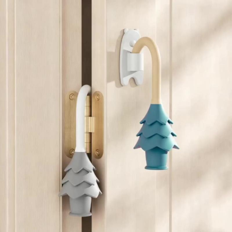 Anti-Pinch Technology in Child Door Lock Clamp for Pine Tree Users