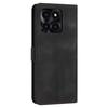 Wallet Case for Honor X6c 4G/X6b 4G/X6a 4G/X5b/X5b Plus Solid Color Leather Protective Phone Cover