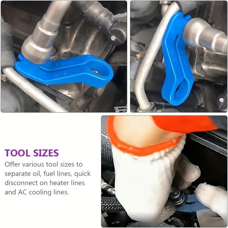 7Pcs/set Air Conditioner Fuel Line Disconnect Plastic Tool Transmission Oil Cooler Line Quick Disconnect Kit Auto Repair PartsGood Product