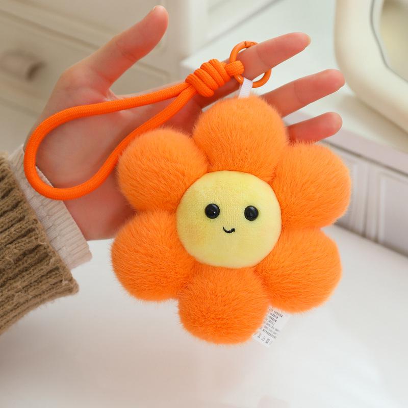 

New Cute Gummy Flower Sunflower Pendant - Sweet Portable Style Women s Bag Charm 12cm（0.03kg）