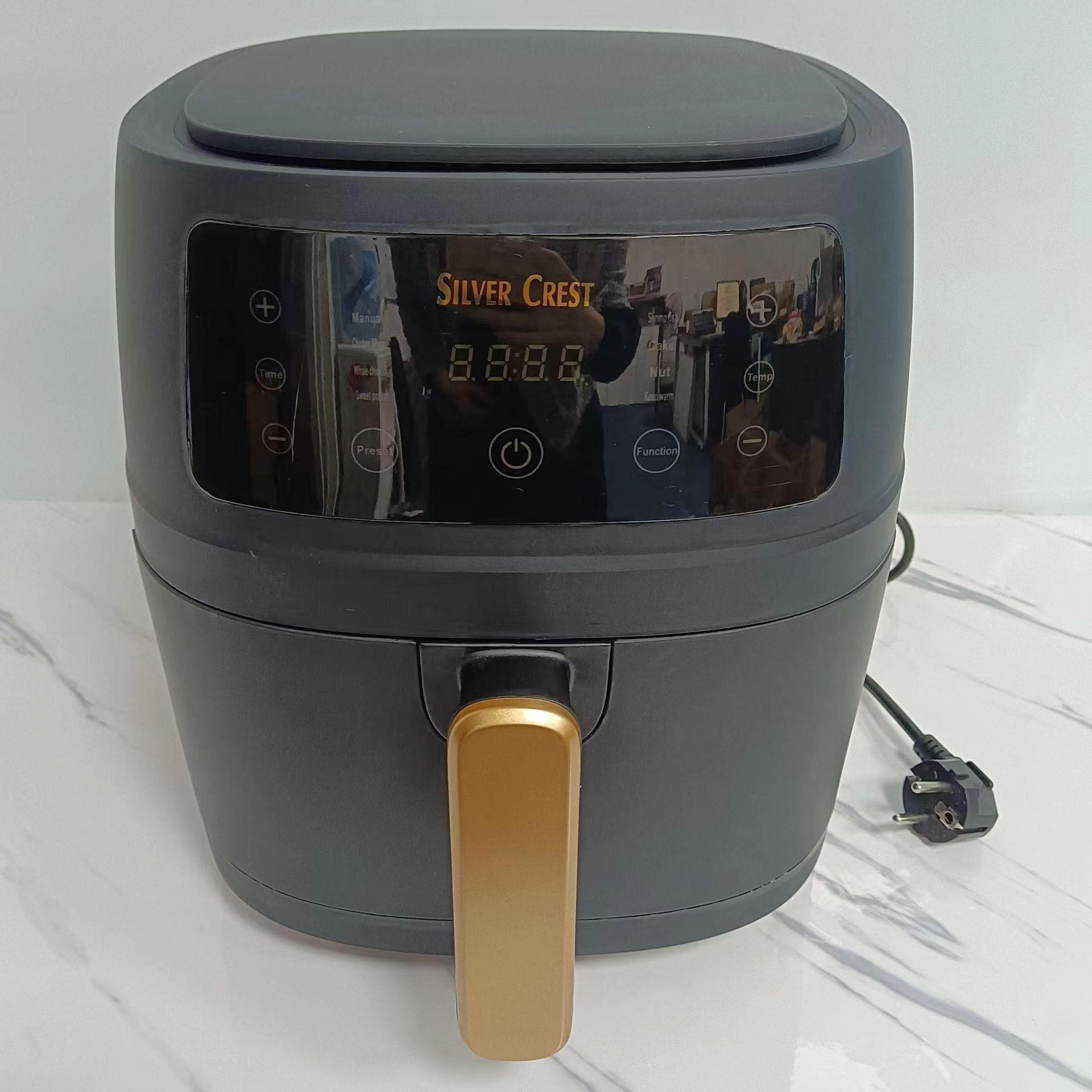 8L Smart Air Fryer with Color Screen & Large Capacity
