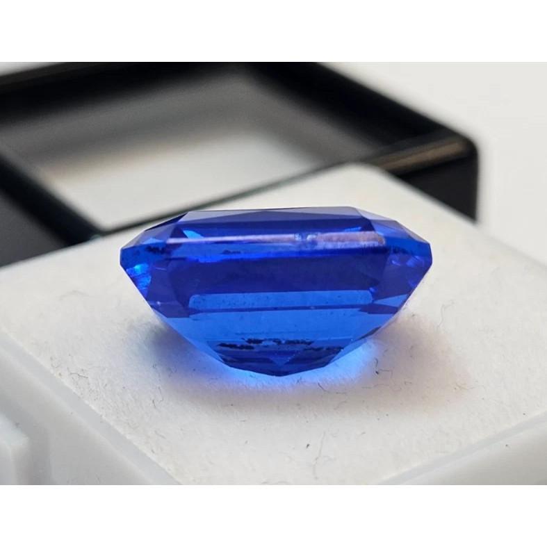 Certified Natural Blue Sapphire Emerald Cut 10+ Ct Stunning Loose Gemstone