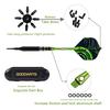 Soft Tip Darts Set  Aluminum Shaft Professional Darts Plastic Tip Sets 2BA Replacement Tips