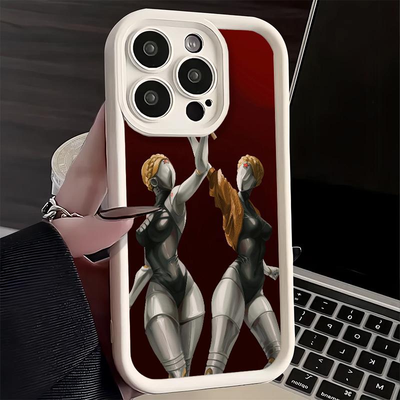 Handyhülle für iPhone 17 Air 16E 15 16 Pro Max Atomic Heart Spiel Hülle 14 Plus 13 12 Mini Weiche Silikon Hülle Fundas