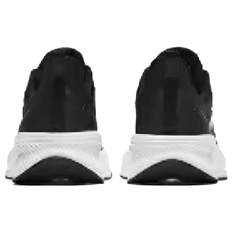 Anta Comfortable Non-Slip Low-Top Running Shoes Women Sneakers Black White 122425534-5