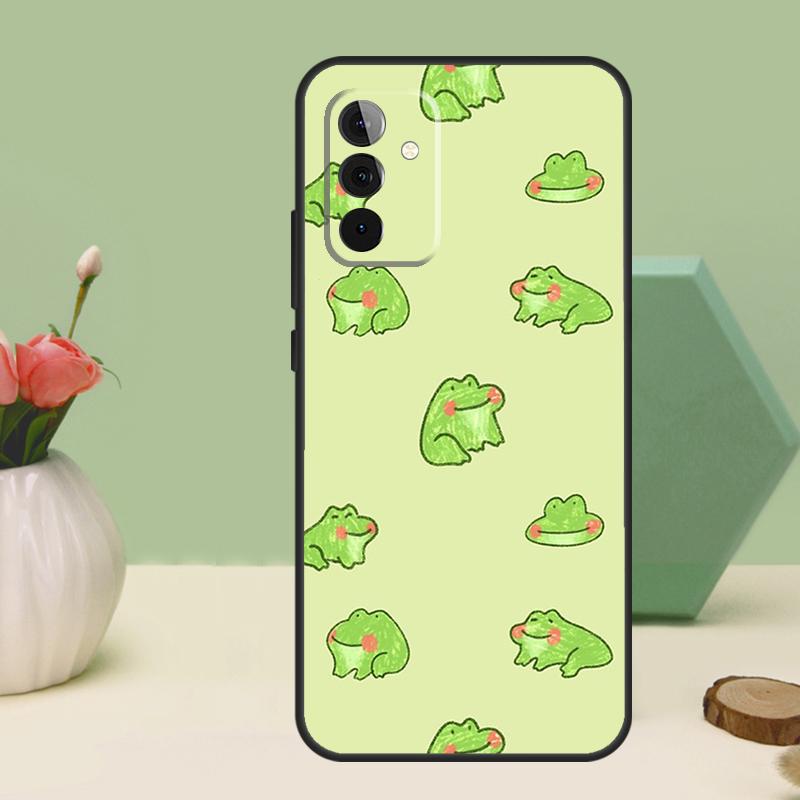 

Cute Green Frog For Samsung Galaxy A06 A16 A26 A36 A56 A52 A53 A33 A13 A34 A54 A14 A15 A35 A55 A22 A32 Case Samsung A32 4G