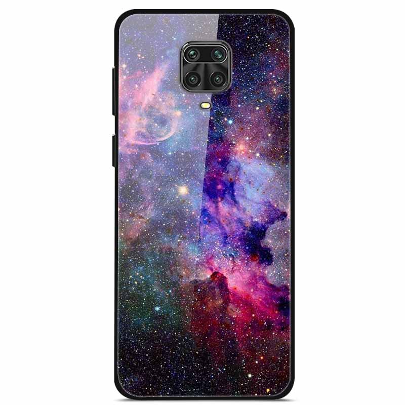 For Xiaomi Redmi Note 9 Pro Case Tempered Glass Hard Phone Back Cover for Redmi Note 9S 9 S Cases Hongmi Note9S Note9 9Pro Coque