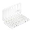 Large Capacity Weekly Pill Box Separate Grid Pill Storage Box Pill Organizer  Travel Use