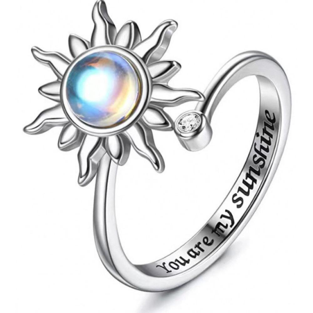 Fretting Bead Rotating Ring Creative Ring Anti-stress Anxiety Ring