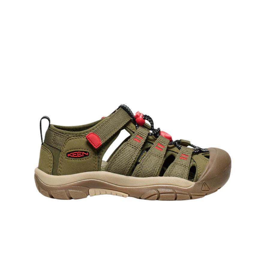 Keen Newport H2 Abrasion Resistant Low Top Children's Sandals Green Teenagers 1030795