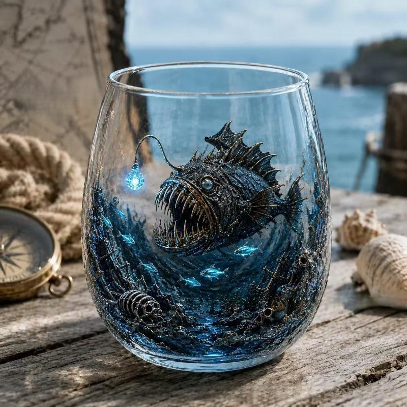 Bicchiere da Whisky Nuovo Vetro Stile Bouquet di Fiori Artigianato in Vetro Bicchiere da Whisky