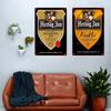 Retro Hertog Jan Metal Sign - Exquisitely Crafted Tin with Vivid Paint, Ideal for Bar & Club Decor To Create a Mesmerizing Mural