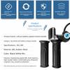 36V 48V Electric Bike Throttle Power Indicator LCD Display Scooter Throttle Grip Key Lock Speed Control Throttle Accelerator
