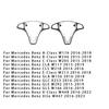 For Mercedes Benz C-Class E-Class Steering Wheel Decorative Cover A-Class B-class GLC GLE GLS Vito SteeringWheelDecorative Panel