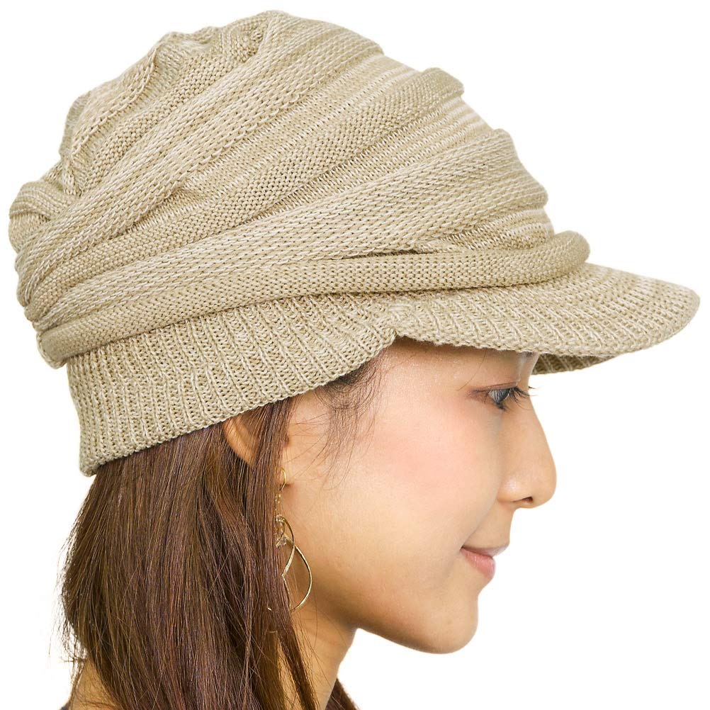 

Вязаная кепка газетчика BumpsAndDents с верблюжьим узором на козырьке,