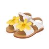 [Babyzzam] Girls' Sunflower Sandals White [BB449-10001]