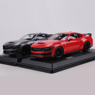 TKTZ4 Maisto 1:24 2024 Ford Mustang Dark Harse Die-cast Alloy Car Model Toy Collectible Ornament Ycbs9