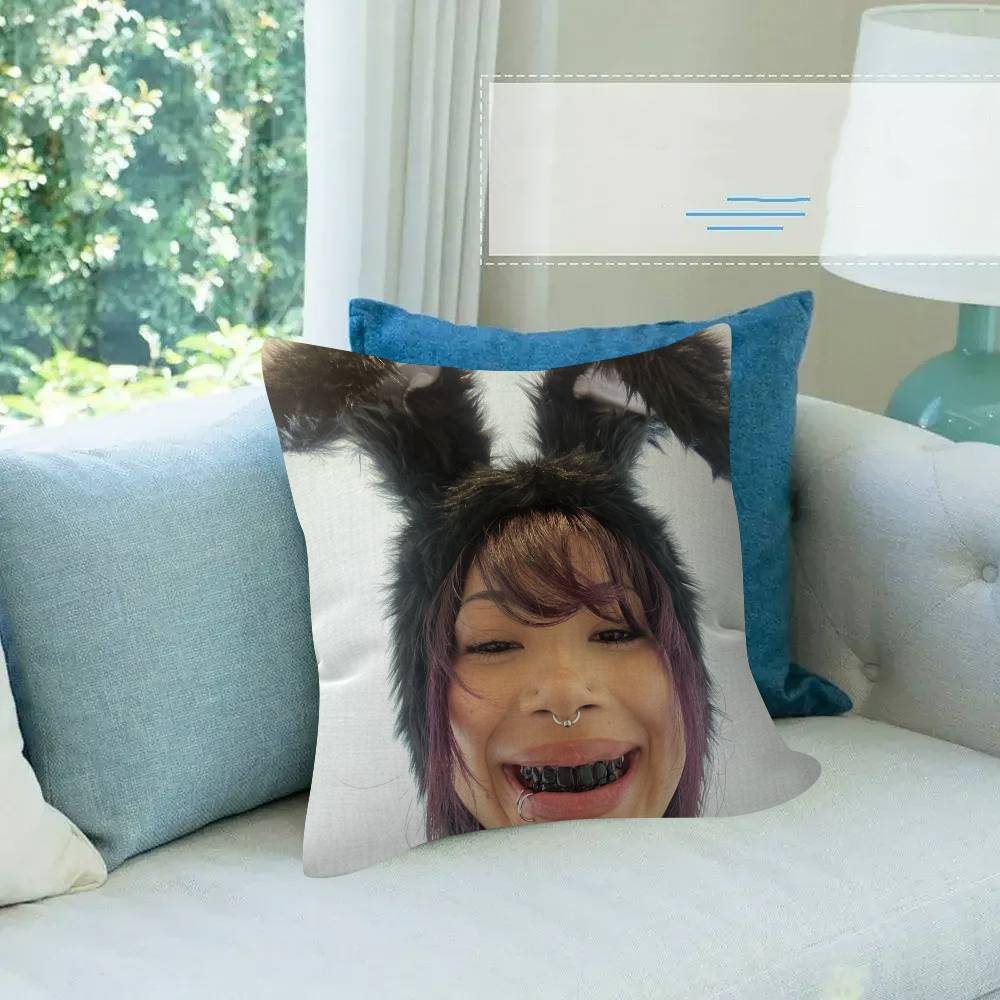Molly SSantana Rapper Personalized Pillow Cover Kids Bedroom Wild Party Decor Pillowcase kid Birthday shower Gift