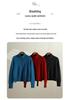 Women's Three-Ply Thickened Cashmere Knit Cardigan: Loose, Slimming, Half-High Collar Single-Breasted Outerwear for Autumn and Winter