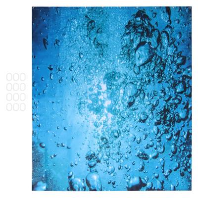 Waterproof Shower Curtain Thicken Bath Curtain with Hooks for Home Bathroom Decor