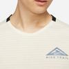 Nike Dri Fit Trail Solar Chase T Shirt Men's Coconut Milk DV9306-113
