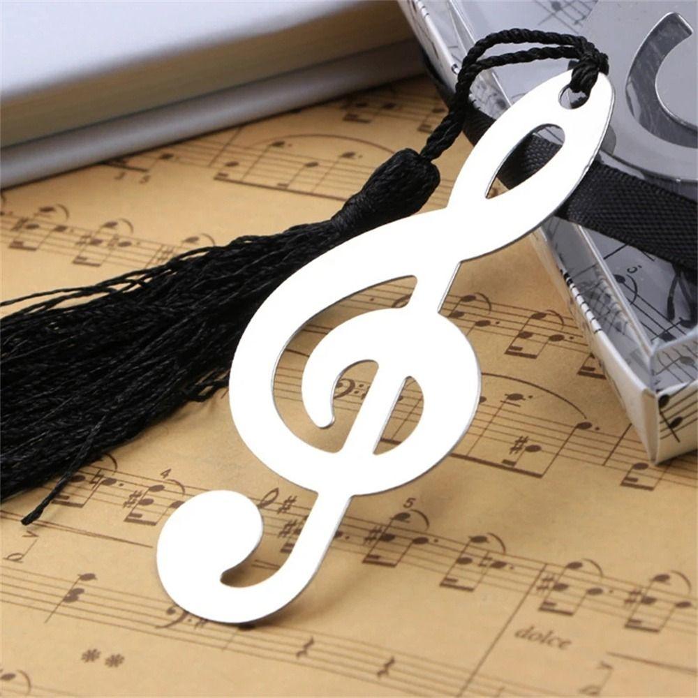 Music Note Book Marker Snowfake Metal Book Clip Small Ornaments Owl Book Markers Student Children