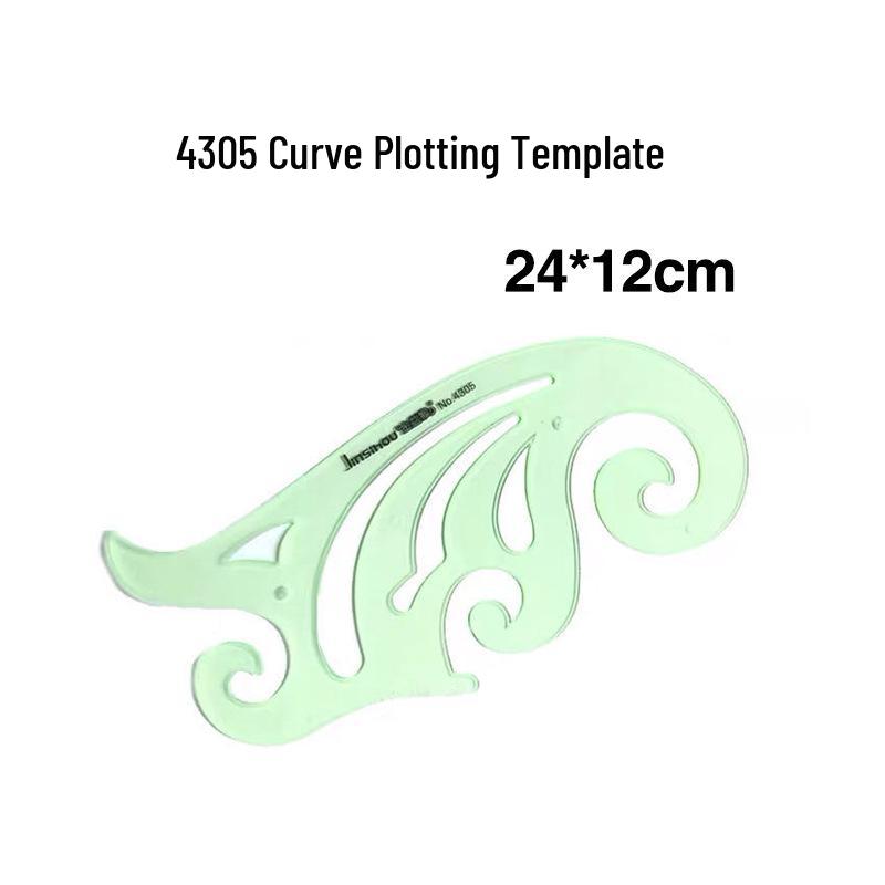 Multi-Function Drawing Template Ruler for Circles, Ellipses, Furniture, Architecture, Geometry, Mathematics, and Interior Design.