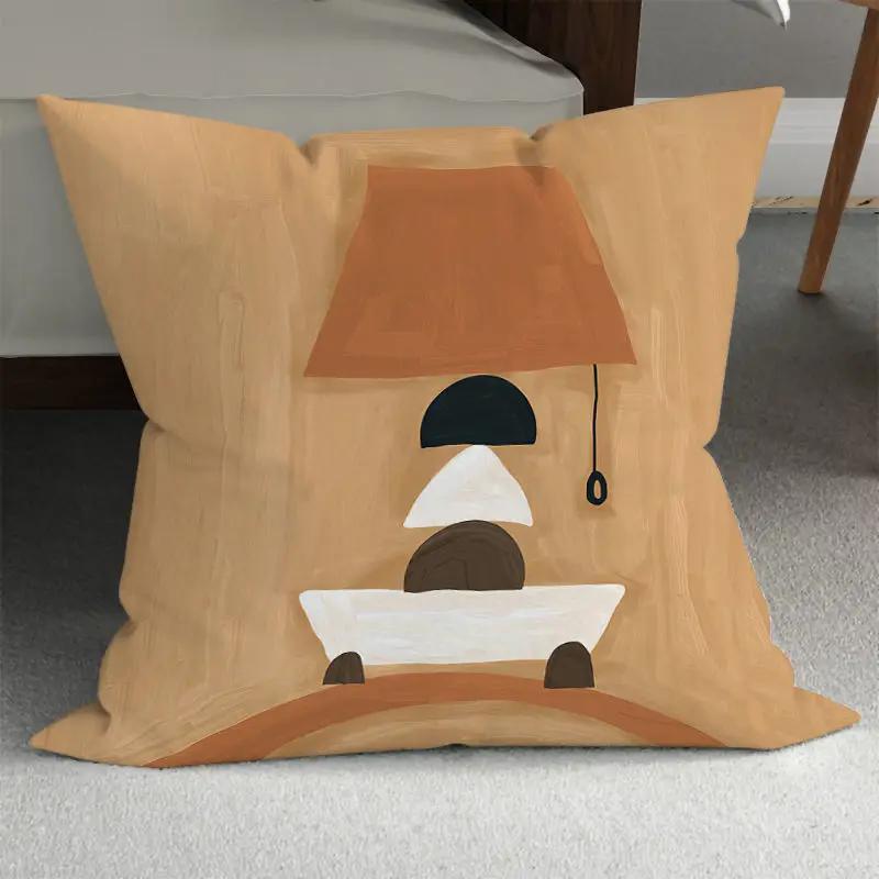 Bedroom Pillowcase Cute Summer Sunflower Decorative Flower  Living Room Bed Sofa Office Chair