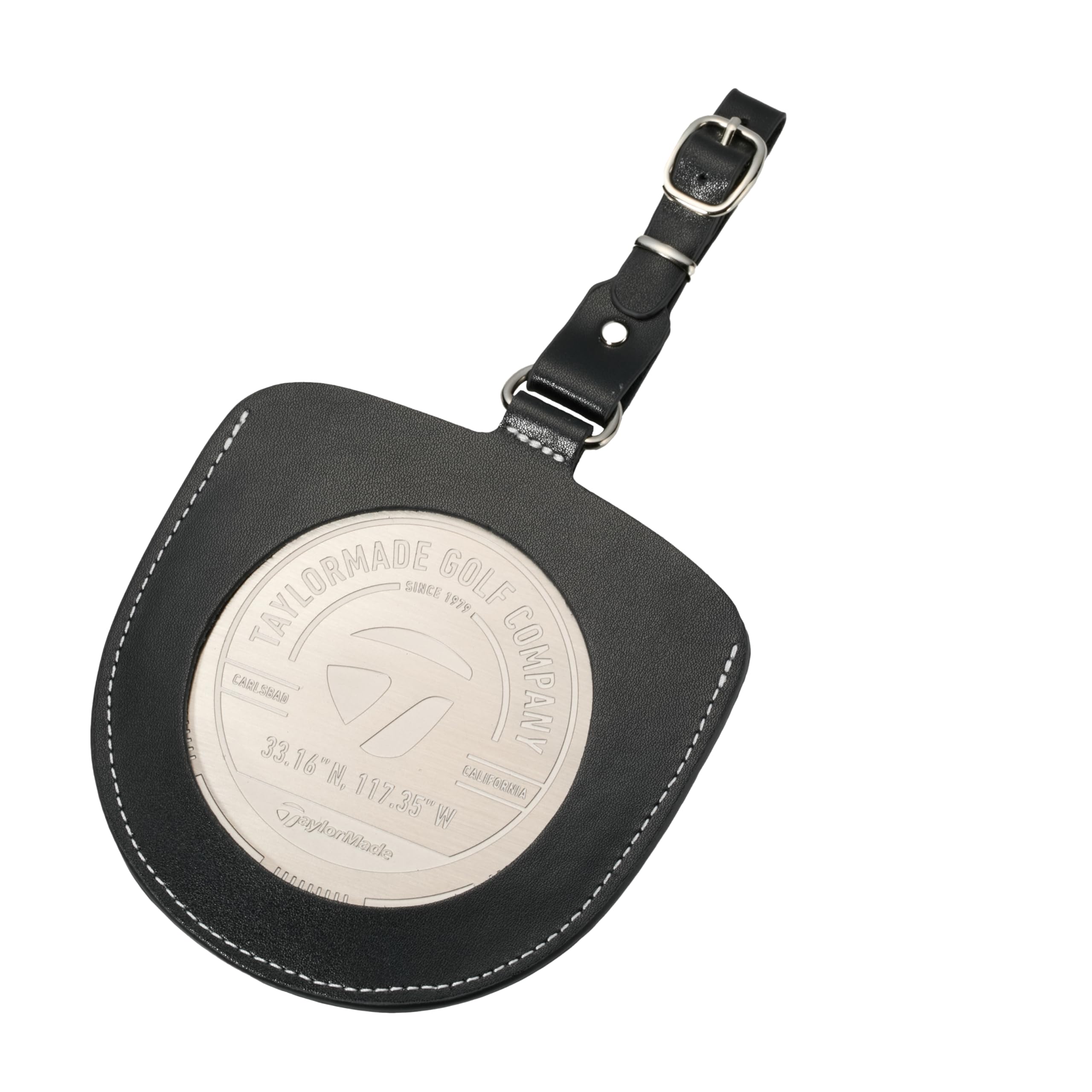 

TaylorMade Metal Name Tag, Black, Men s, 24SS, UN097